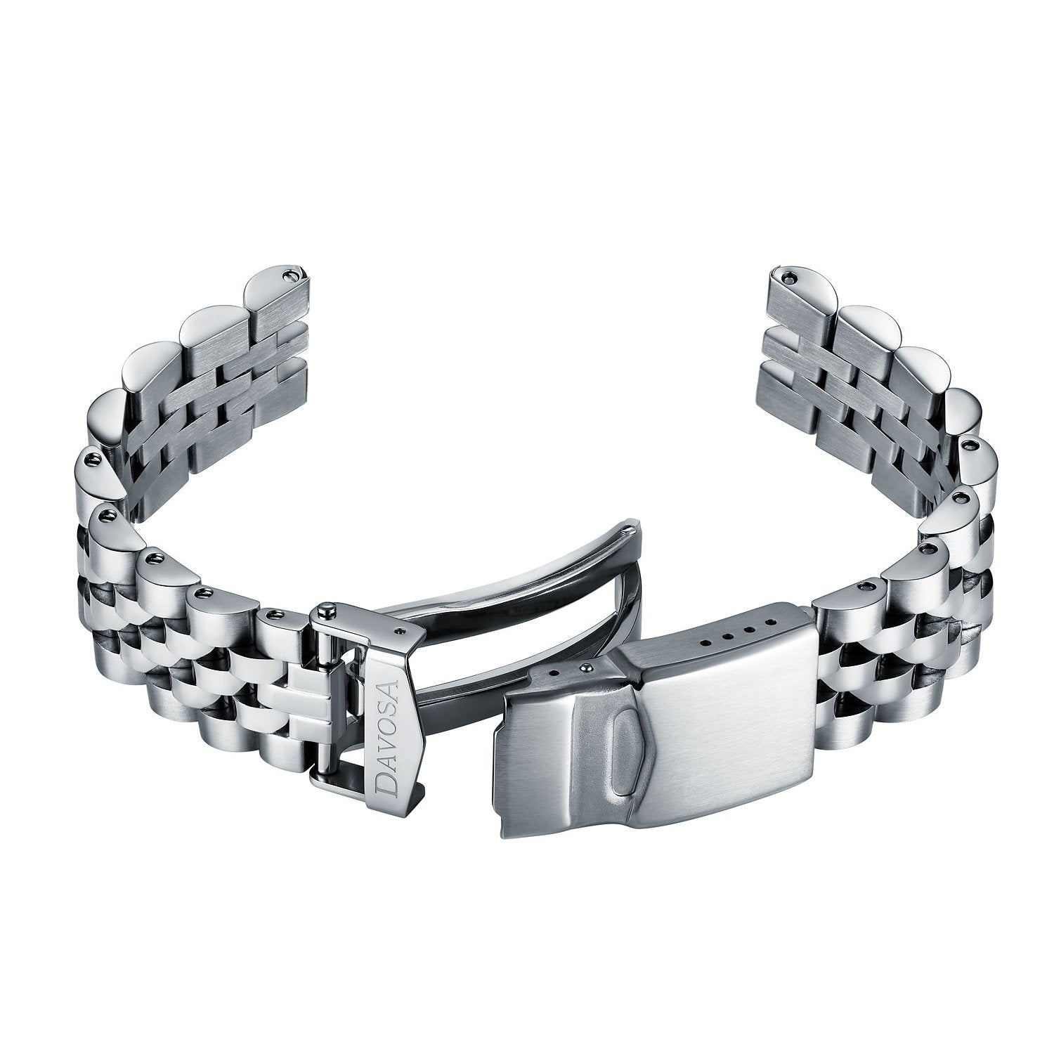 Pentalink 5-row stainless steel bracelet - 20mm - 16955510